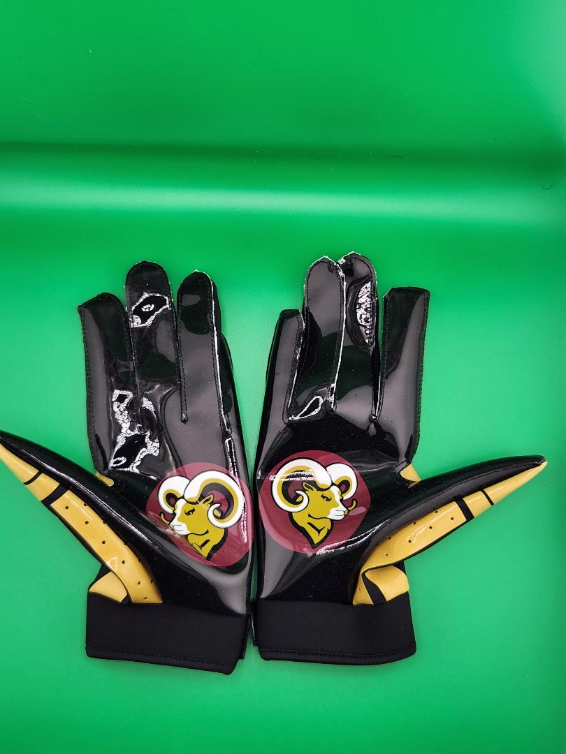 Rams Football Gloves