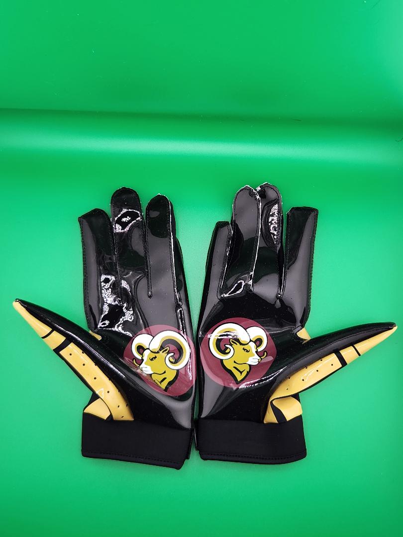 Rams Football Gloves