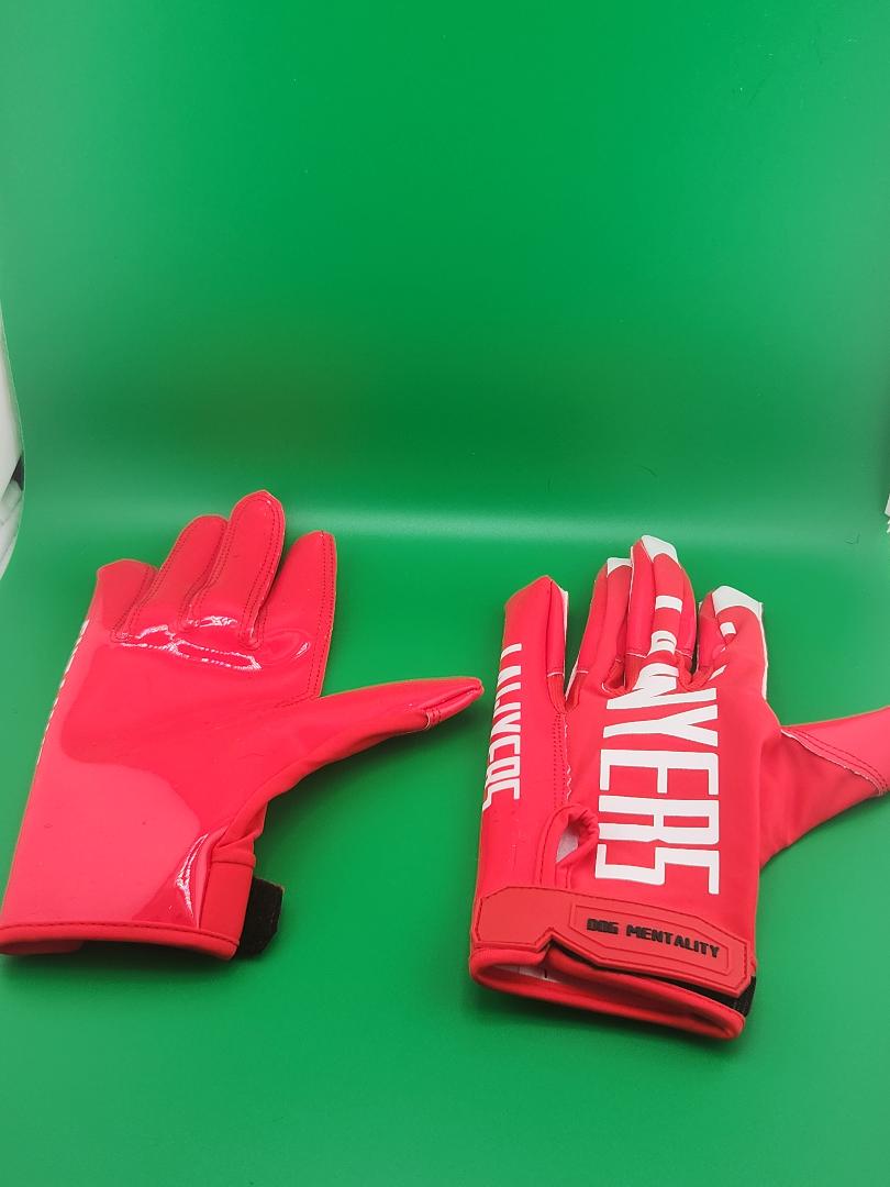 Lawyers Red Dawg Football Gloves