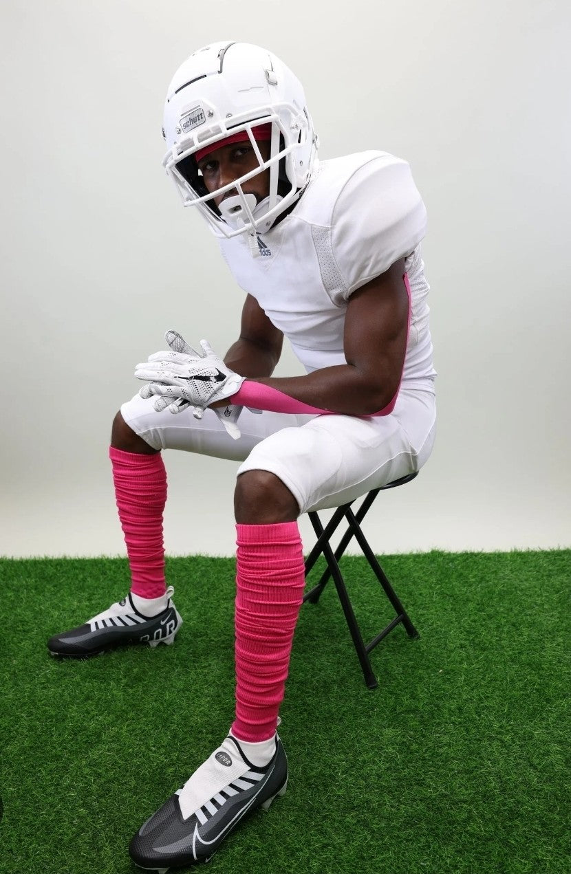 Pink Scrunch Socks